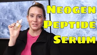 Neogen Dermalogy 🆕 Real Peptide Serum Review amp How to Use [upl. by Sherurd184]