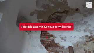 Felújítás Baumit Sanova termékekkel [upl. by Hteazile363]