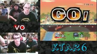 KTAR 6  Atomsk Wolf Vs Mew2King Meta Knight  Bracket  SSBB [upl. by Charters]