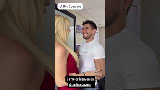 CAROLINA JAUME Y CARLOS SCAVONE REENCUENTRO EN RTS COMBATE [upl. by Ylekalb665]