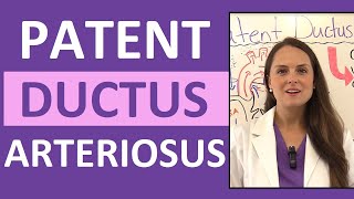 Patent Ductus Arteriosus Nursing Lecture  Pediatric NCLEX Review [upl. by Anavrin253]