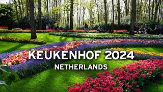 🇳🇱 Keukenhof April 2024  Netherlands 4K [upl. by Fisk764]