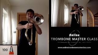 Warmup for trombone 12  Fabrice Millischer [upl. by Teresita]