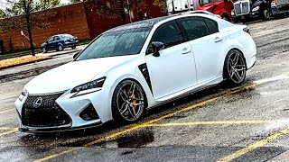 Installing 8000 Vossen Wheels on The Lexus GsF [upl. by Tiedeman]