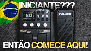 A MELHOR PEDALEIRA para iniciantes em 2024 É ESSA NUX MG101 Review Completo [upl. by Betsy734]