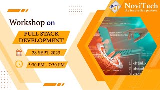 Workshop on Full Stack Development  Tamil  Full Stack Developer Roadmap  NoviTech [upl. by Akalam]