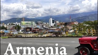 Armenia Colombia City Tour amp History [upl. by Ahsenroc]