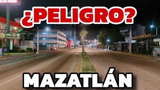 ¿P3L1GR0 en Mazatlán SINALOA el MIEDO llega a MAZATLÁN así se encuentra esta NOCHE [upl. by Alel]