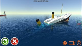 New Update RMS Titanic can split  Ship Handling Simulator  Ship Mooring 3D [upl. by Mccreery]