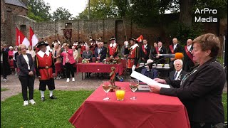 Doornenburg  Huldiging jubilarissen amp benoeming één Lid in de Orde van Oranje Nassau  2024 [upl. by Anera]