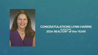 2024 NC REALTORS® REALTOR® of the Year  Lynn Harris [upl. by Ynad]