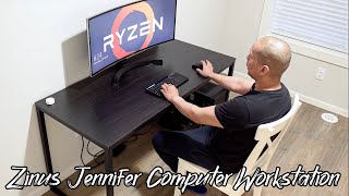 Modern Computer TableOffice Desk by Zinus Jennifer Amazon Rating 47 out of 5 [upl. by Margret]