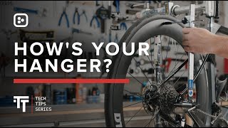 How To Align Your Derailleur Hanger  Bike Tech Tips [upl. by Cos827]