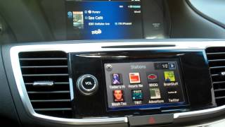 HondaLink System in 2013 Honda Accord [upl. by Drawoh]