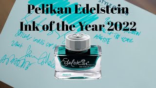 NEW Pelikan Edelstein Ink of the Year 2022 APATITE 💙 [upl. by Immas]