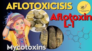 Mycotoxins II Aflatoxin II Aflatoxicosis II Food poisoning II BPL [upl. by Nerat]