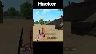 Rank match hacker  Free fire  ff  ff shorts [upl. by Alwin]