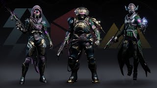 Interlaced Sets Showcase Season of the Splicer Seasonal Ornaments  Destiny 2 Fashion [upl. by Nandor]