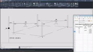 APLICAÇÃO DO NIVELAMENTO GEOMÉTRICO COMPOSTO [upl. by Adnarom]