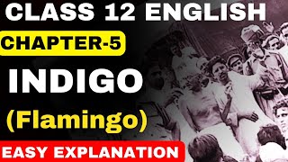 Indigo Class 12  Class 12 Flamingo Chapter5 Indigo Full Explanation In Hindi  Indigo Summary [upl. by Dowell]