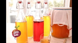 🥤 COMMENT FAIRE DU KOMBUCHA MAISON 🥤 Tuto 🥤 Thé fermentation trop bon🥤 [upl. by Aken]