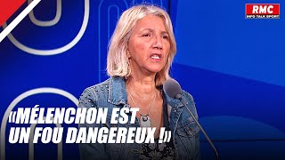 Zohra Bitan FUSTIGE JeanLuc Mélenchon   Les Grandes Gueules [upl. by Dimitry]