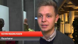 Kevin Magnussen overrækker priser ved DASU Race Academy [upl. by Samale]