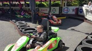 Go Karts at Butlins Bognor Regis funfair [upl. by Gnaw523]