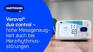 Veroval® duo control – hohe Messgenauigkeit auch bei Herzrhythmusstörungen [upl. by Sy]