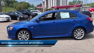 2010 Mitsubishi LANCER SPORTBACK GTS For sale at Performance Select Cars in Covington Kentucky [upl. by Arlan47]