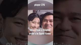 Filipino actor in Squid Game Chris Chan SquidGame SquidGameNetflix SquidGameNetflixSeries Shorts [upl. by Sandry]