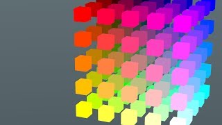 Cinema 4D Quick Tip Uniquely Color Clones for a Matte with Cinema 4Ds Formula Effector [upl. by Llirred]