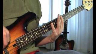 The Monkees  Pleasant Valley Sunday  Bass Cover [upl. by Warms188]