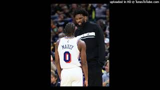 Tyrese Maxey challenges Joel Embiids leadership [upl. by Coster241]