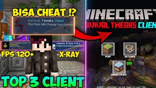 Rilis OPTIFINE MCPE 11830  Optifine Dan Bisa XRAY   Fps boost client [upl. by Adnak]