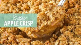 Easy Apple Crisp [upl. by Aicnerolf]