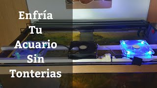 🔵 Como Bajar La Temperatura Del Acuario Facilmente Acuarios MB [upl. by Hanas]