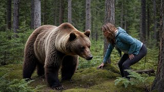 Este Oso Grizzly DEVORÓ a Una Mujer Orinando en el Bosque [upl. by Elwina23]