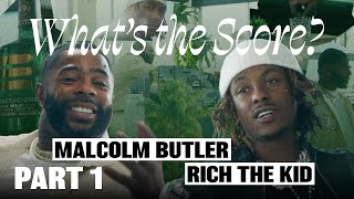 Malcom Butler Recalls Iconic Super Bowl Play w Rich the Kid  WHAT’S THE SCORE [upl. by Oirifrop645]