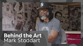 Behind The Art  Mark Stoddart Uses Art To Tell The History of Toronto Maple Leafs  Toronto Raptors [upl. by Eugenia524]