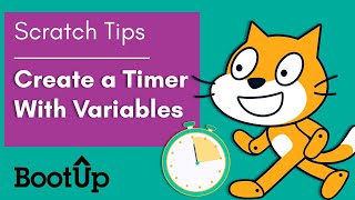 Scratch Tips  Create a Timer with Variables [upl. by Aynosal]