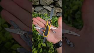 Mandei colocar talas amarelas no meu canivete Victorinox Evolution S14 na assistência técnica edc [upl. by Pettit92]