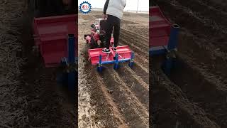 Mini Tractor Rotary Tiller And Ridging Integrated Machine [upl. by Corron]