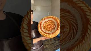 WE BAKED THE BIGGEST BEAUTIFUL BREAD IN THE WORLD bread breadmaking food cooking foodie [upl. by Cecilla813]