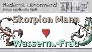 Skorpion Mann amp Wassermann Frau Liebe und Partnerschaft [upl. by Bigner]