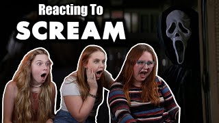 Reaction to SCREAM 1996  Friend Reacts For The First Time scream reaction [upl. by Dianna]