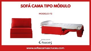 Sillón cama tipo módulo que ocupa poco espacio [upl. by Seline]