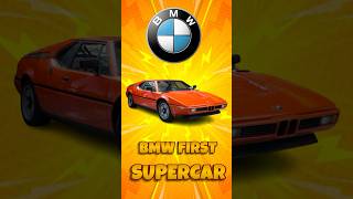 BMW First Supercar  bmwm5 Bmw facts car 🔥  BMW M1 1981 [upl. by Monsour]