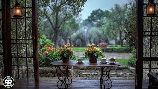 Fall Asleep With Heavy Rain Sounds at Quiet Place Home Garden  Rain Sound for Sleeping amp Insomnia [upl. by Idisahc693]