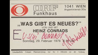 Was gab es Neues Radiomanuskripte von Heinz Conrads 19481965 [upl. by Lered681]